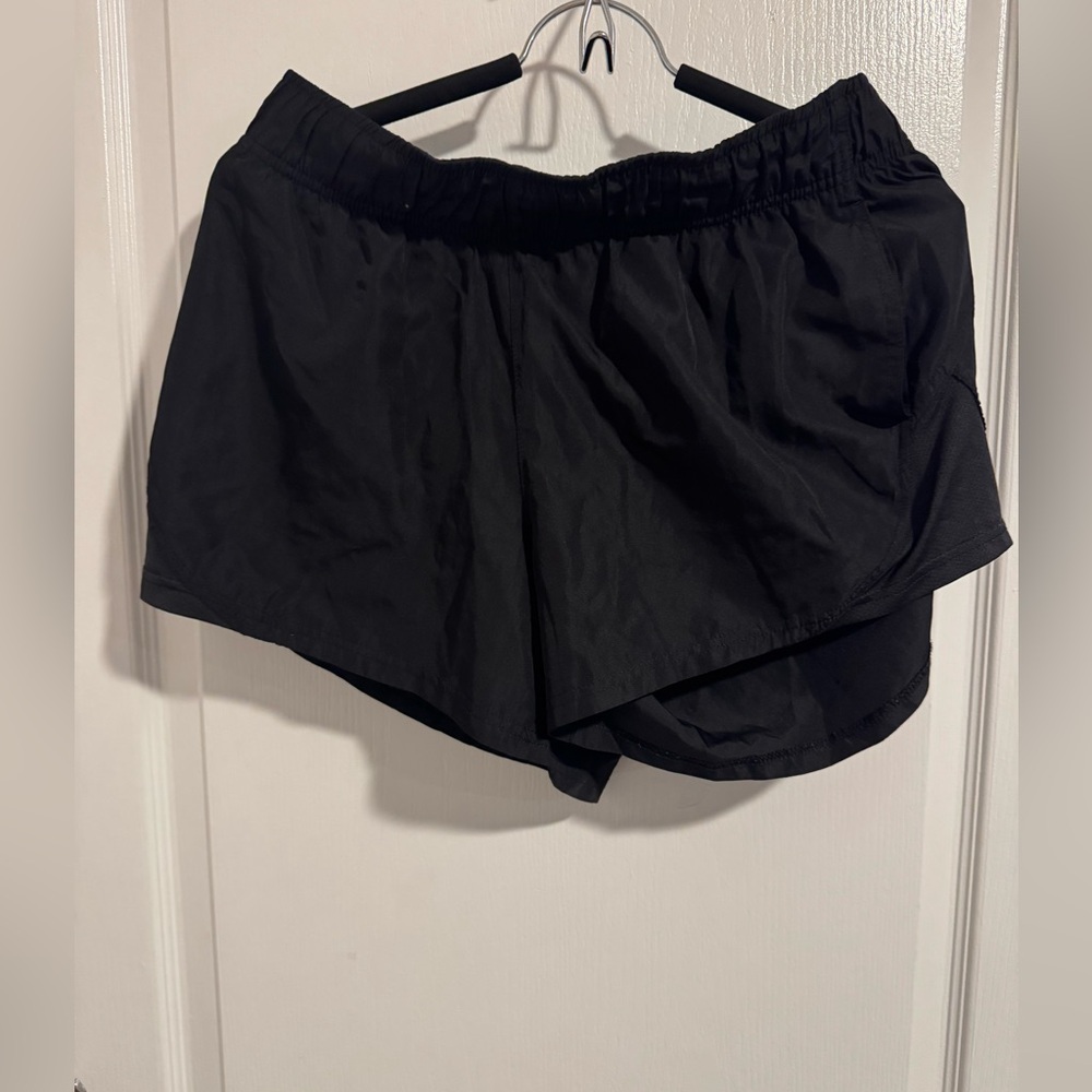 Athletic Works Women's Black Running Shorts